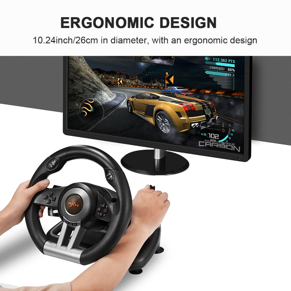 volante pxn v3 pro – racing wheel multiplataforma volante pxn v3 pro – racing wheel multiplataforma