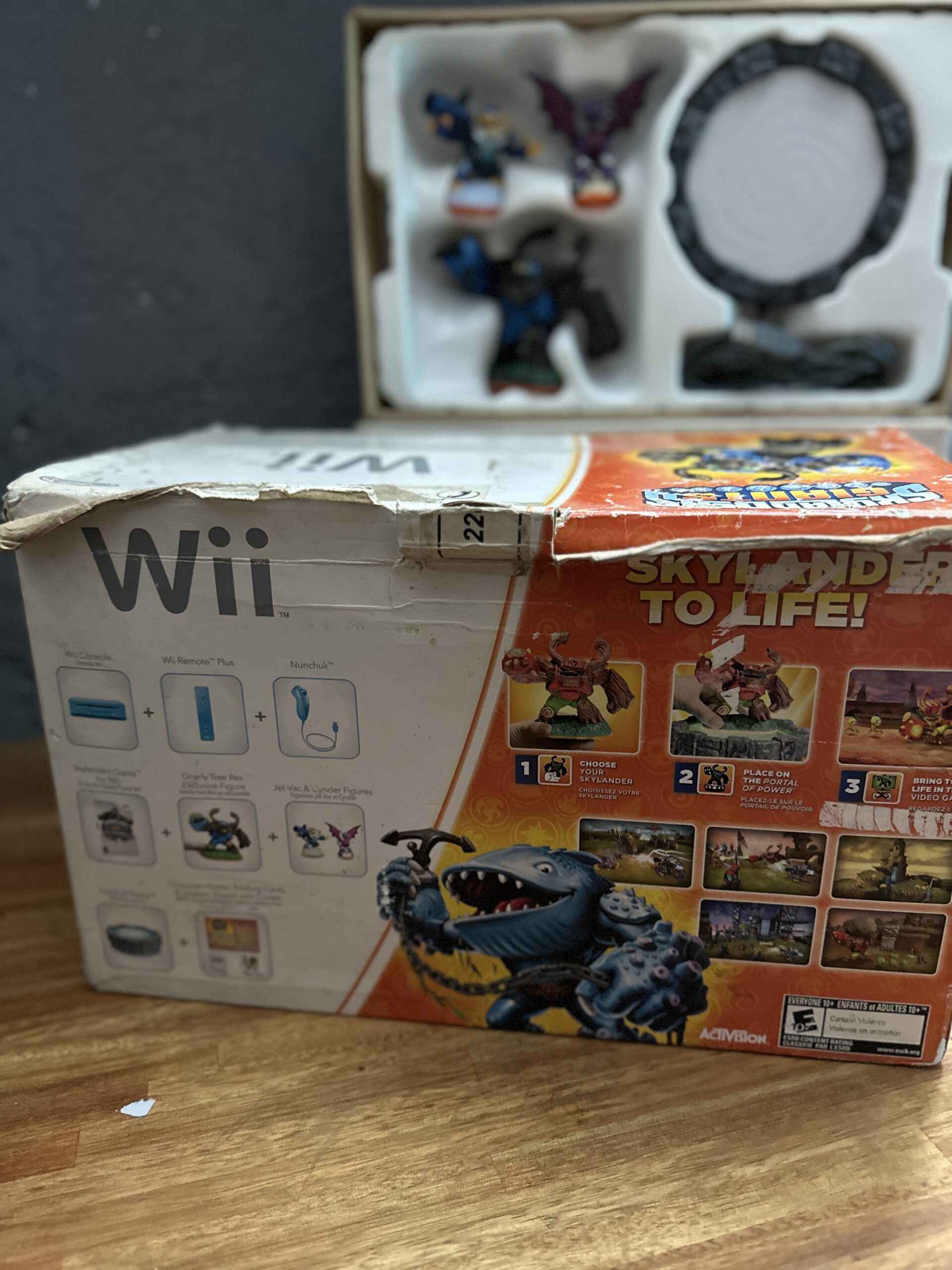 nintendo wii edición skylanders giants – en caja completa nintendo wii edición skylanders giants – en caja completa