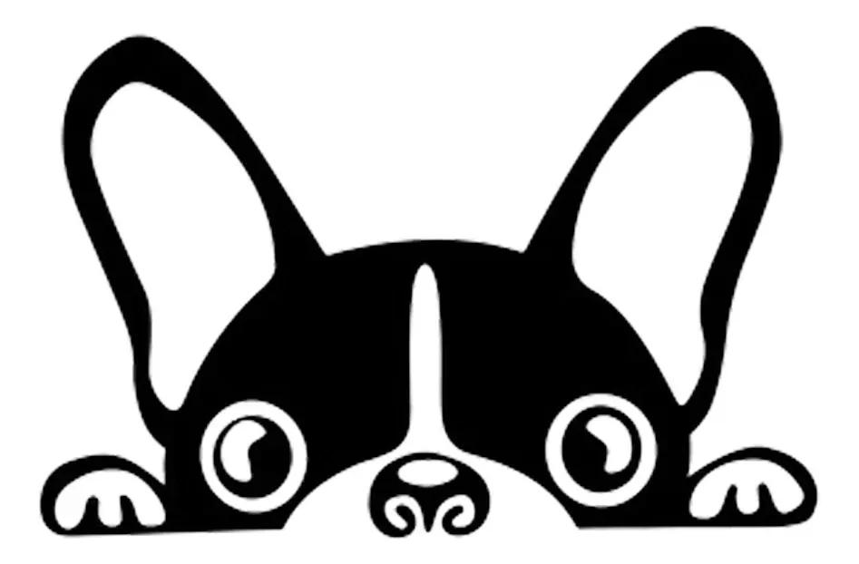 calco autoadhesivo bulldog calco autoadhesivo bulldog