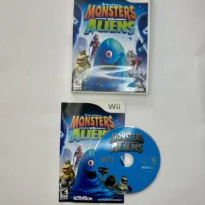 monster vs aliens wii